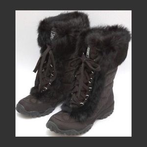 Coach Jennie Boot with fur.